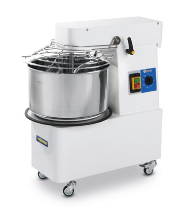 Miesiarka spiralna z podnoszoną głowicą i wyjmowaną dzieżą, Prismafood, 88 kg/h, 32L, 400V/1100W 