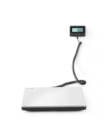 Waga gastronomiczna cyfrowa do 200 kg, HENDI, 298x248x(H)37mm 