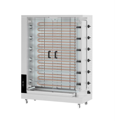 Rożen elektryczny do kurczaków, HENDI, 6-poziomowy, 400V/18000W, 1150x550x(H)1520mm 