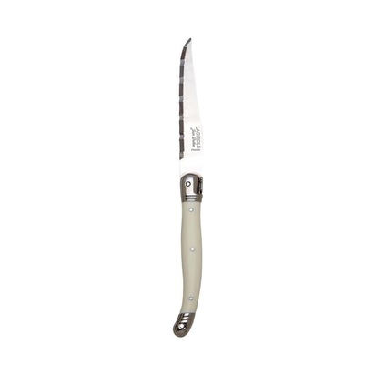 Nóż do steków z białą rękojeścią ząbkowany Blade 230 mm 