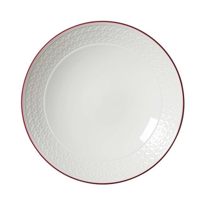 Miska coupe Bead Maroon Band 255 mm 