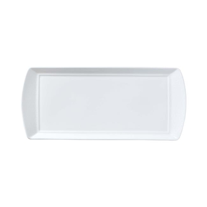 Taca prostokątna Classic White 340 mm x 150 mm 