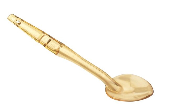Łyżka żaroodporna do potraw CAMBRO CAMTENSILS®, bursztynowa pełna – bez otworów