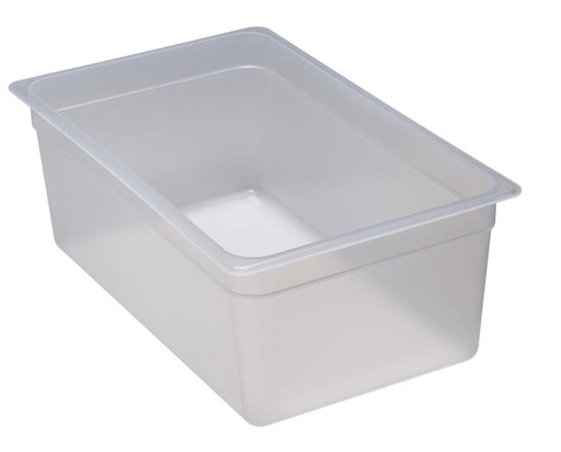 Pojemnik GN 1/1 z przezroczystego polipropylenu, Cambro, GN 1/1, transparentny, 325x530x(H)65mm 25,6 l