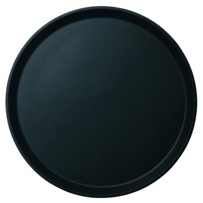 Taca do serwowania CAMBRO CAMTREAD® okrągła, antypoślizgowa czarna, śr. 405 mm