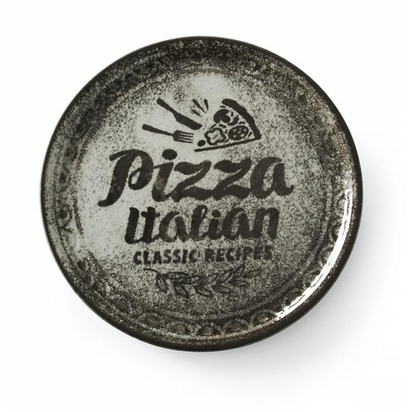 Talerz do pizzy Recipe Collection Black, HENDI, czarny, o310mm 