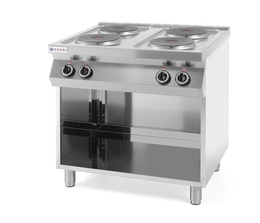 KUCHNIA ELEKTRYCZNA 4-PŁYTOWA KITCHEN LINE NA PODSTAWIE OTWARTEJ 