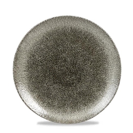 Talerz płytki Raku Quartz Black 288mm