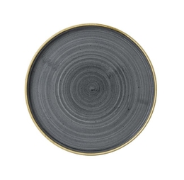  Talerz płytki z rantem Stonecast Blueberry  210x(h)20