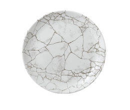 Talerz płytki Studio Prints Kintsugi Agate Grey 288mm