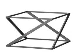 Stand bufetowy (h)120 mm Skiatos Black  200 x 200 x320  
