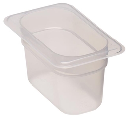 Pojemnik GN 1/9 z przezroczystego polipropylenu, Cambro, GN 1/9, transparentny, 108x176x(H)65mm 0,57 l