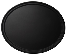 Taca do serwowania CAMBRO CAMTREAD® owalna, antypoślizgowa czarna