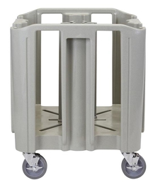 Wózek CAMBRO do transportu i przechowywania talerzy okrągłych, kompaktowy, seria S 